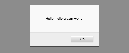 A Hello, World! application made with Rust and WebAssembly